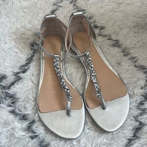 Jewel Badgley Mischka sandals